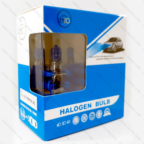 لامپ آبی وکیوم برند لنزو (دوعددیH1/H3)