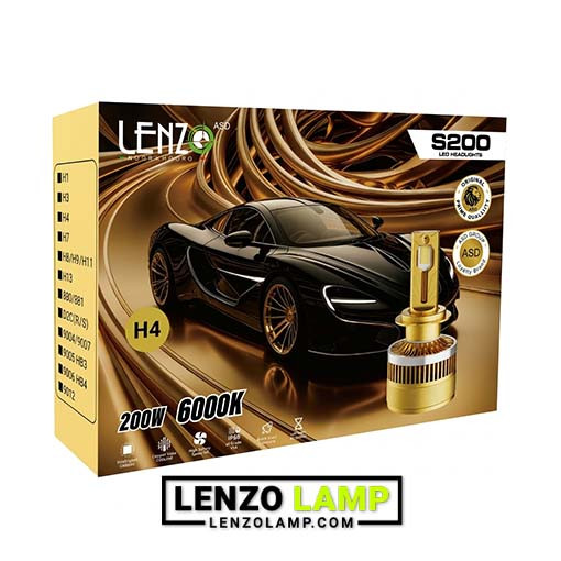هدلایت S200 رنگ یخی برند لنزو ۲۰۰ وات